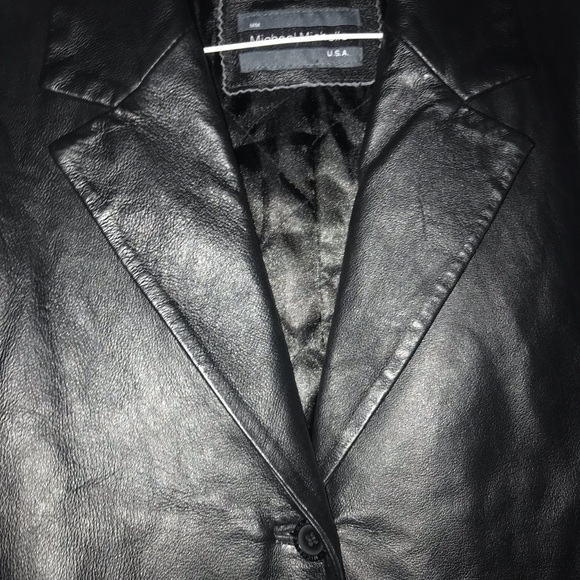 Michael Michelle Men’s Leather Jacket 🧥 - Picture 8 of 16